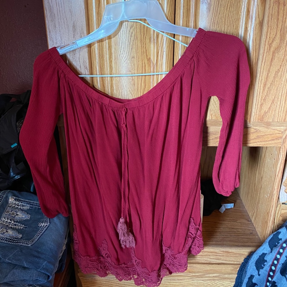 Red Blouse